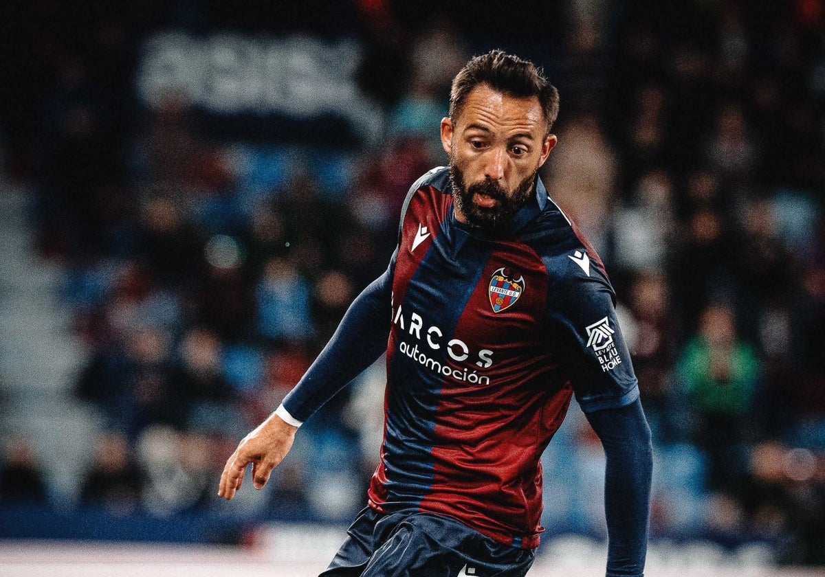 Morales, durante un partido de la temporada pasada.