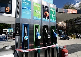 Una gasolinera, en una imagen de archivo.