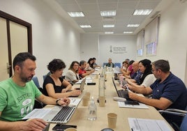 Reunión del comité de seguimiento.