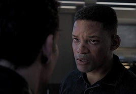 Will Smith en la película Géminis.