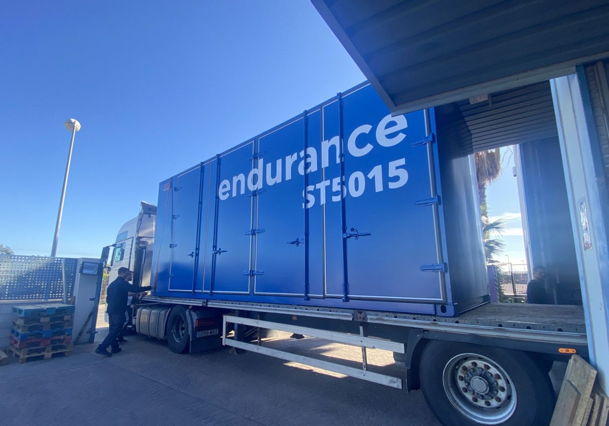 La megabatería de Endurance.