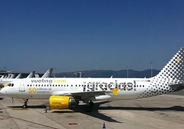 Imagen de archivo de un avión de Vueling.