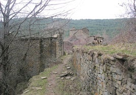 Un pueblo abandonado, en una imagen de archivo.