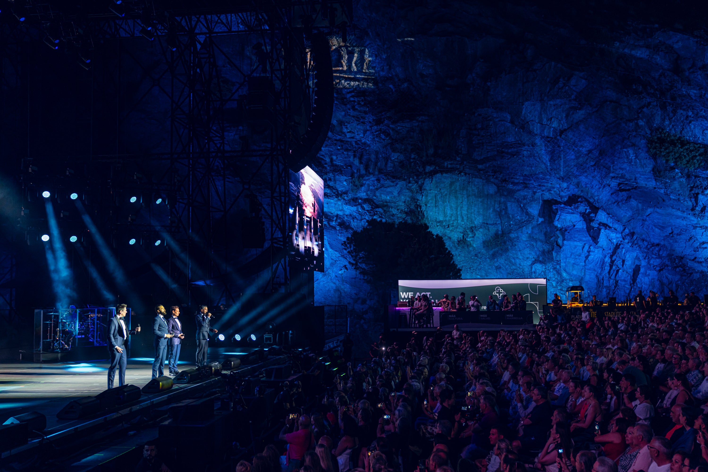 Fotos: concierto de Il Divo en Starlite Occident en Marbella