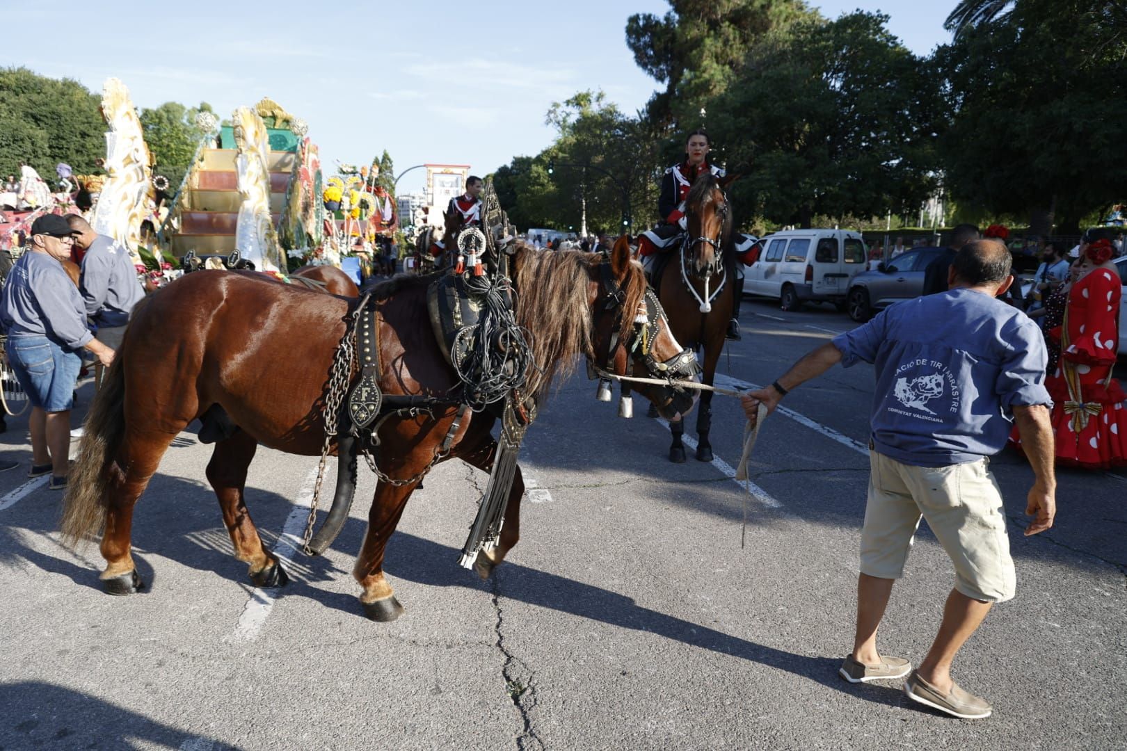Fotos | La Batalla de Flores pone el broche de oro a la Feria de Julio de Valencia