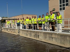 Visita a la depuradora de Quart-Benagèber.