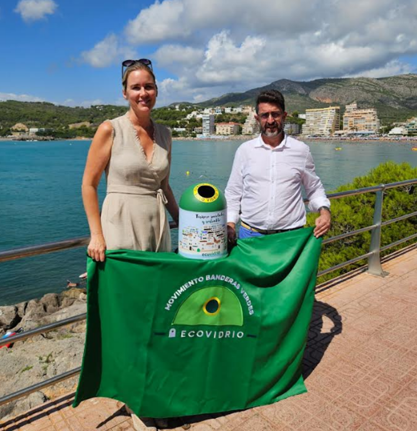 Oropesa del Mar competirá este verano para conseguir la Bandera Verde de la Sostenibilidad de Ecovidrio