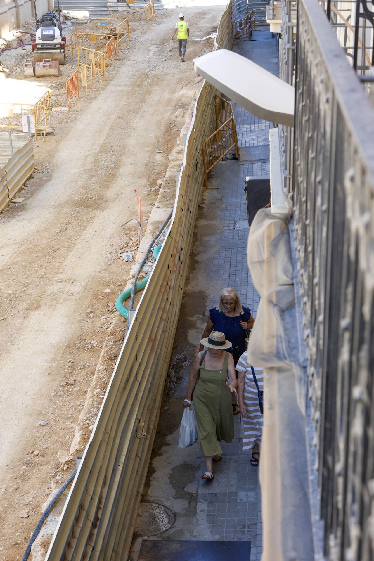 FOTOS | Así están las obras en la calle Alicante de Valencia