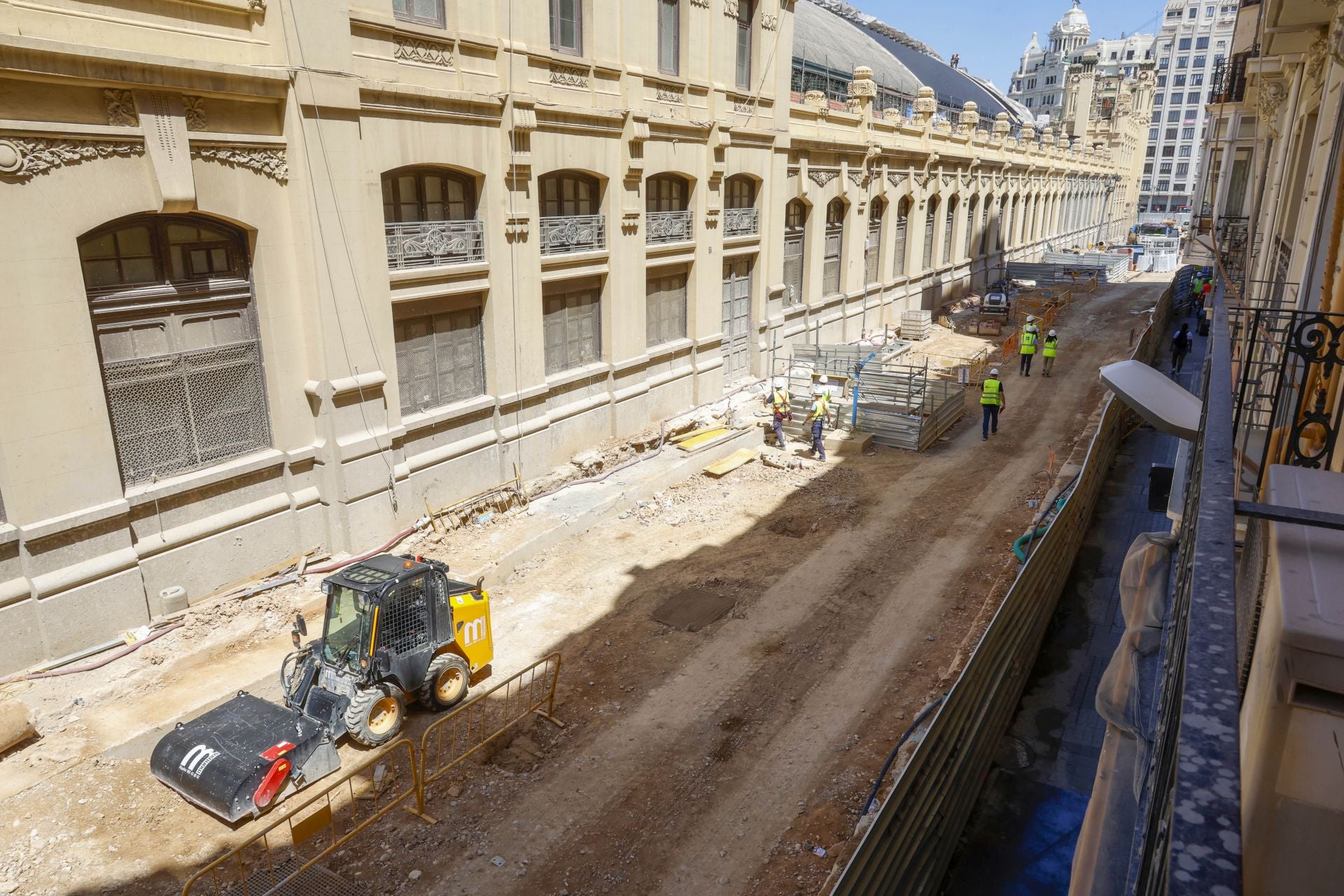 FOTOS | Así están las obras en la calle Alicante de Valencia