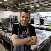 Dabiz Muñoz, en las cocinas de DiverXO.