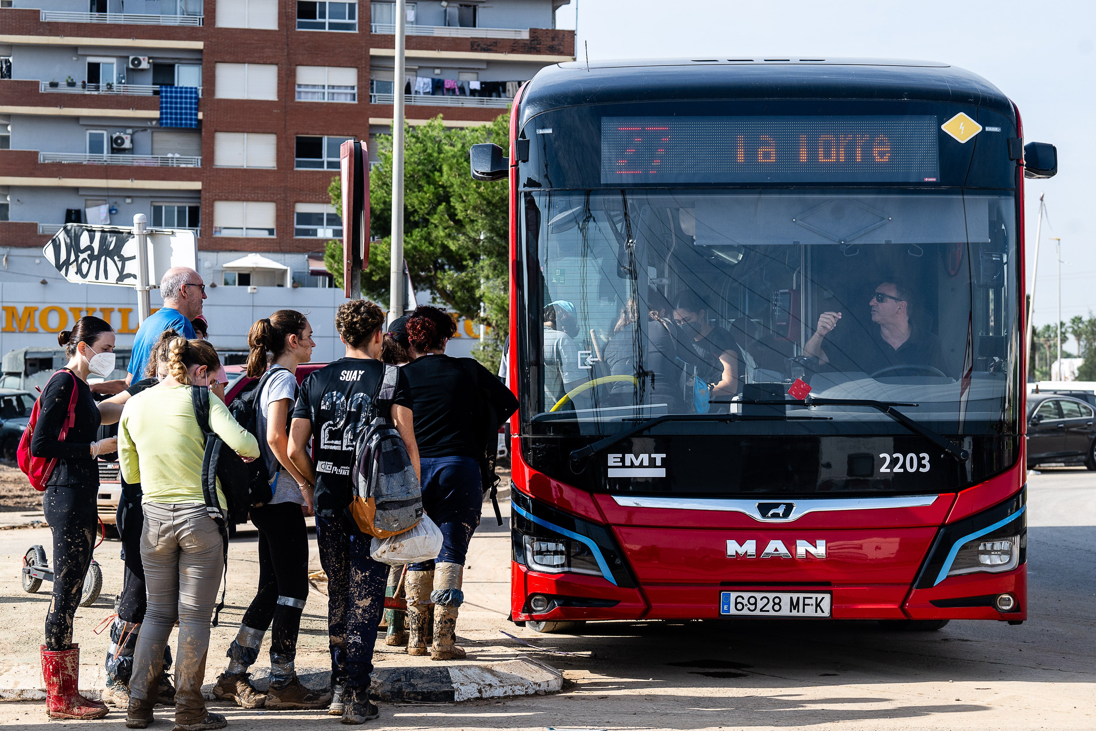 Un autobús de la EMT en una imagen de archivo.