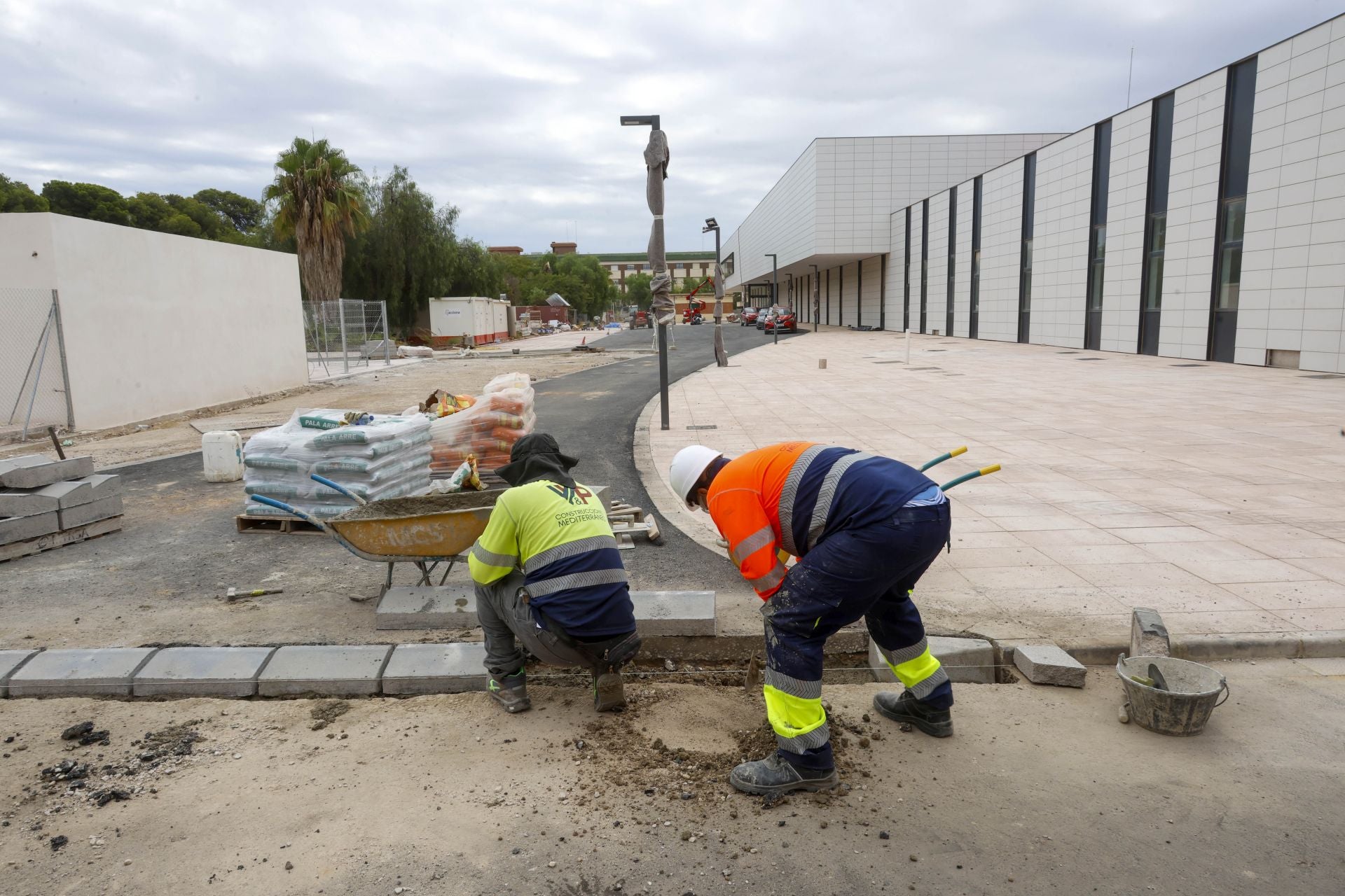 Obras contra reloj para poner a punto el hospital Militar de Mislata
