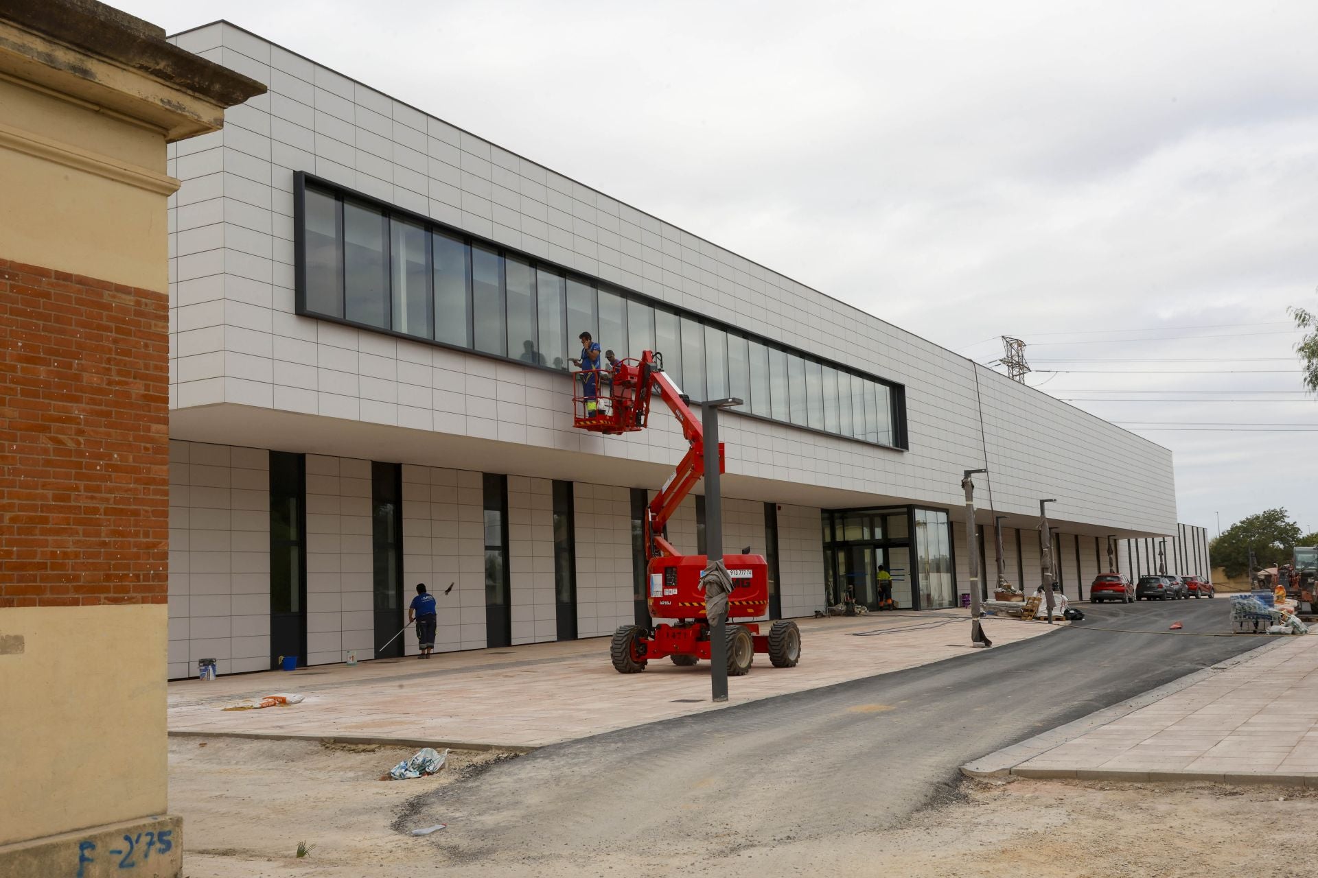 Obras contra reloj para poner a punto el hospital Militar de Mislata