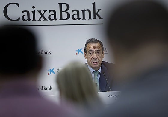 El consejero delegado de CaixaBank, Gonzalo Gortázar.