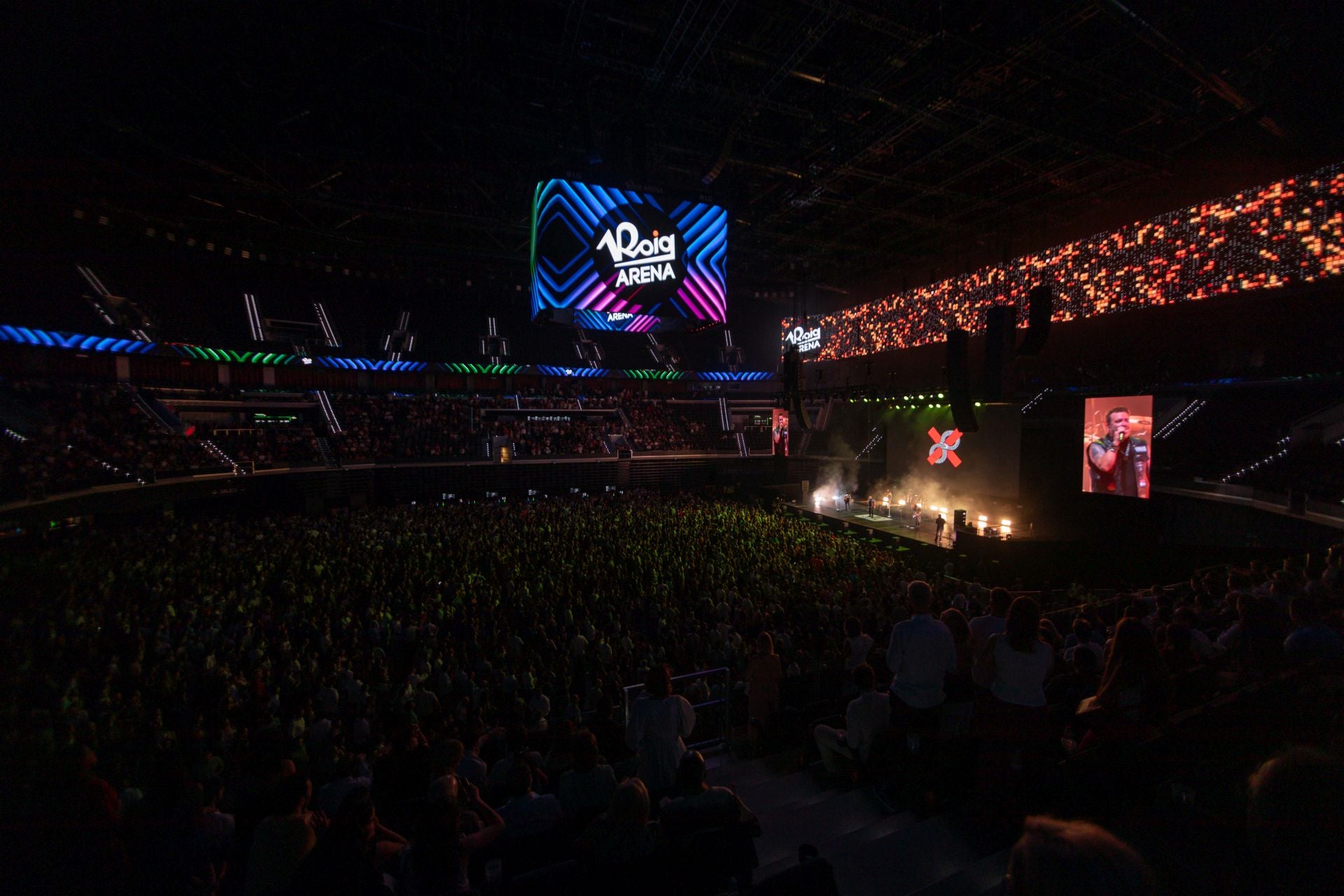 El &#039;preestreno&#039; del Roig Arena