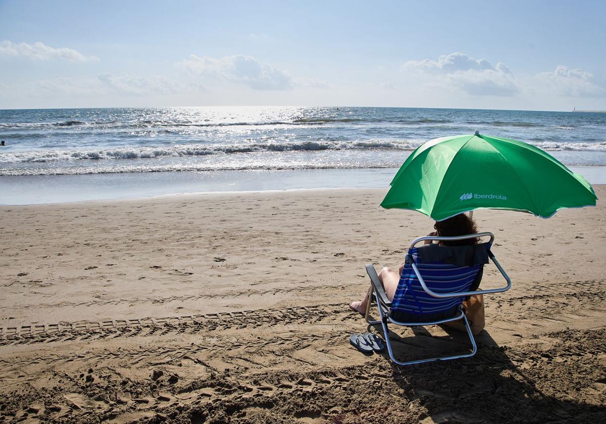 Playa de la Malvarrosa.