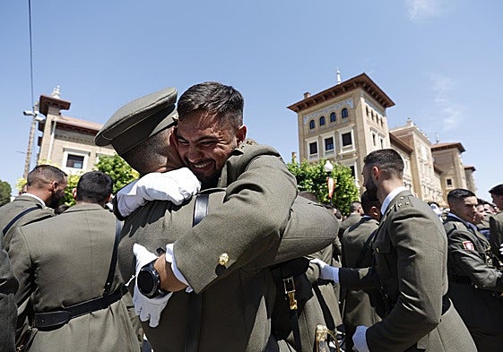 Entrega de despachos en las Fuerzas Armadas y Guardia Civil, en una imagen de archivo.