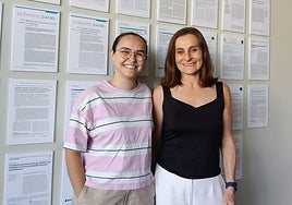 Las investigadoras Ana Conesa y Carolina Monzó.