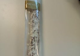 Uno de los fuet que han sido retirados