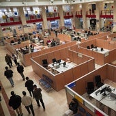 Imagen de archivo de oficinas de la Agencia Tributaria.