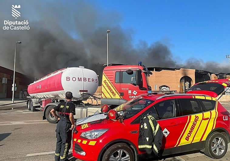 Imagen de la nave en la que se ha producido los hechos.