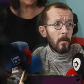 Echenique, durante una de sus intervenciones.