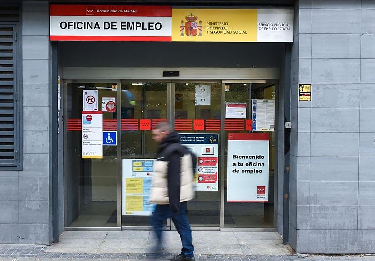 Una oficina del SEPE en una imagen de archivo.