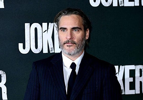 El actor Joaquin Phoenix en la premier del Joker