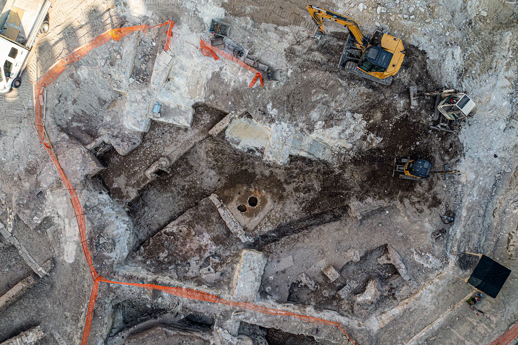 Fotos: Hallan viviendas romanas y hornos medievales en pleno centro de Roma