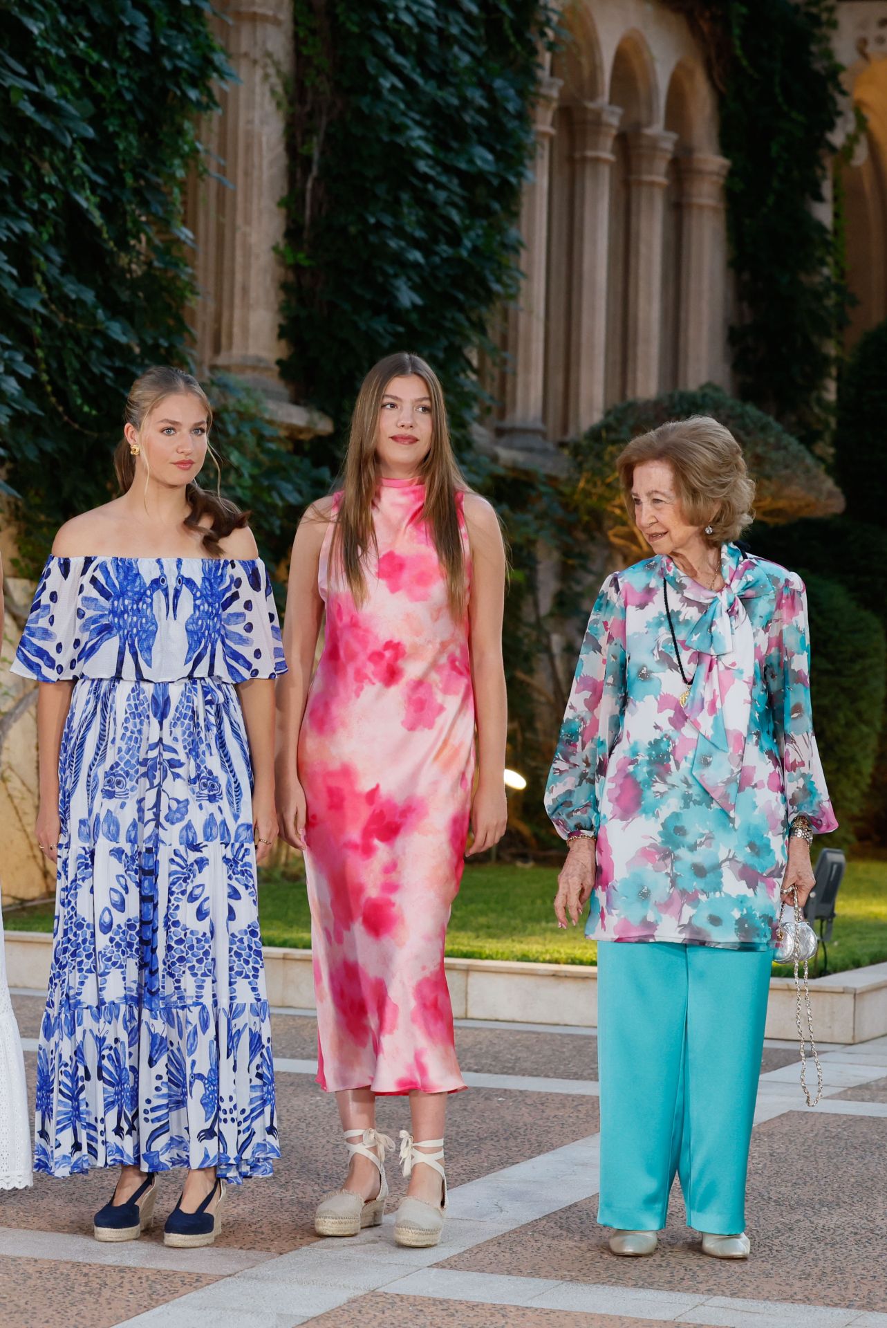 FOTOS | Leonor deslumbra en Marivent con un vestido de la Reina Letizia