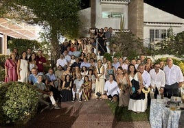 Invitados a la fiesta organizada por los hermanos Jordán.