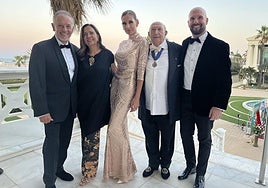 Vicente Gracia, Mónica Patricia Jareño, Egle Krenceviciute, Francis Montesinos y Josue Vergara.