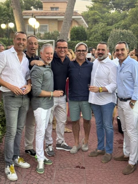 Vicente Ferriol, Quique Grau, Antonio Valcárcel, Jose Manuel Puig, Pablo Jordán, José Jordá y Paco Bañón.