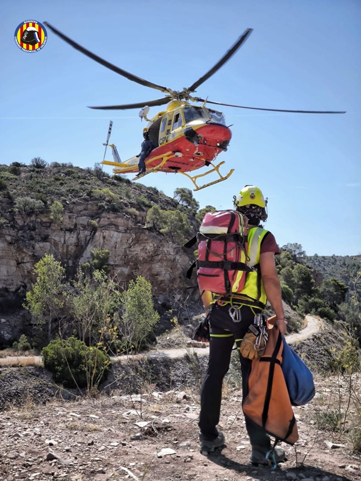 Imagen secundaria 2 - Rescates en las provincias de Valencia y Castellón
