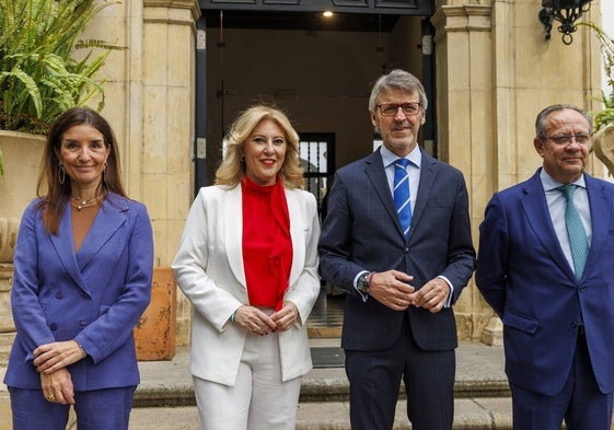Merino, junto a los responsables de Hacienda de las autonomías más perjudicadas por el modelo actual, como Andalucía, Murcia y Castilla La Mancha.