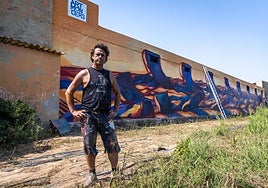 Fotos: Los murales son la nueva decoración de la Huerta de Valencia