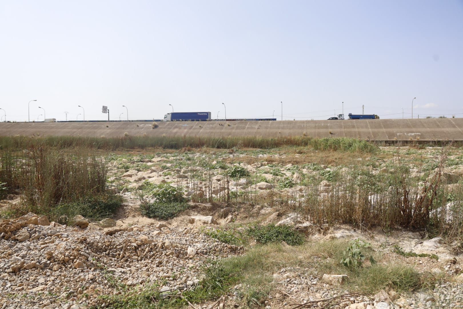 El Ayuntamiento de Valencia limpia el cauce del río ante el retraso de la CHJ