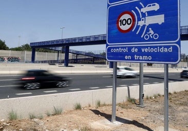 Esta es la ubicación del nuevo radar de tramo que ha instalado la DGT en Valencia