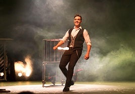 Imagen de archivo de Jammes Garibo actuando.