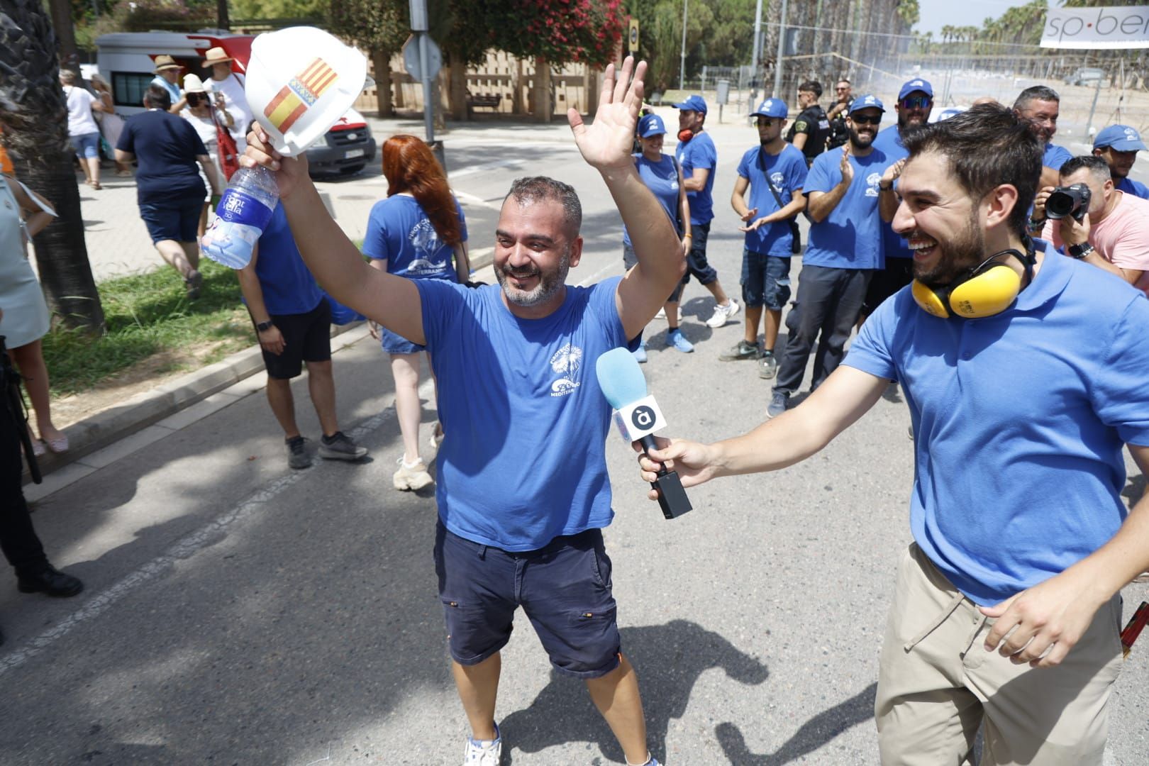 Así ha sido la mascletà más grande de la historia