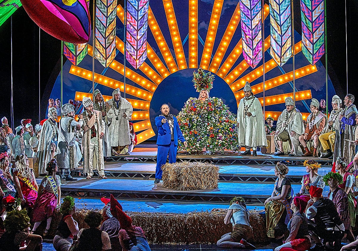 La producción de «Maestros cantores de Nuremberg» en el festival de Bayreuth