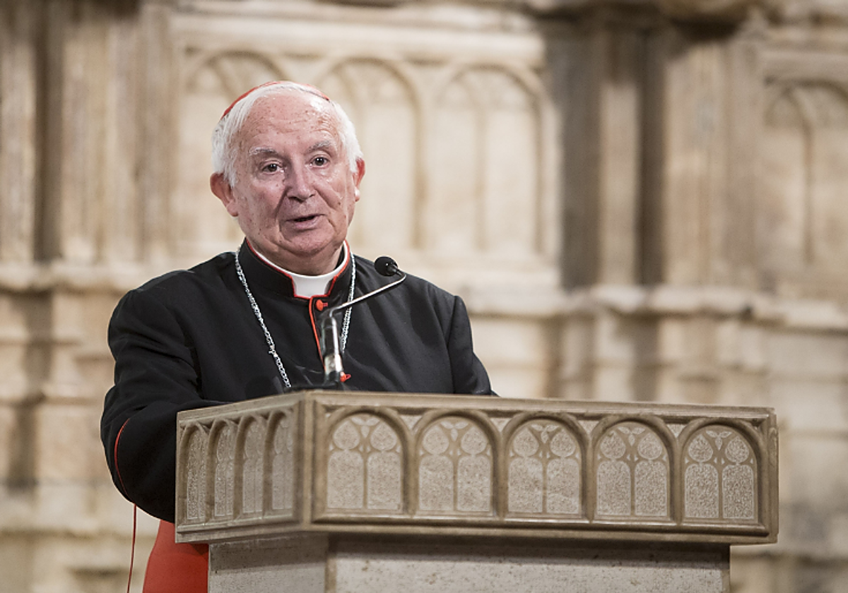 El cardenal Cañizares, en imagen de archivo.