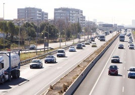 La V-30 a la altura de Paterna.