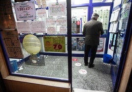 Administración de lotería.