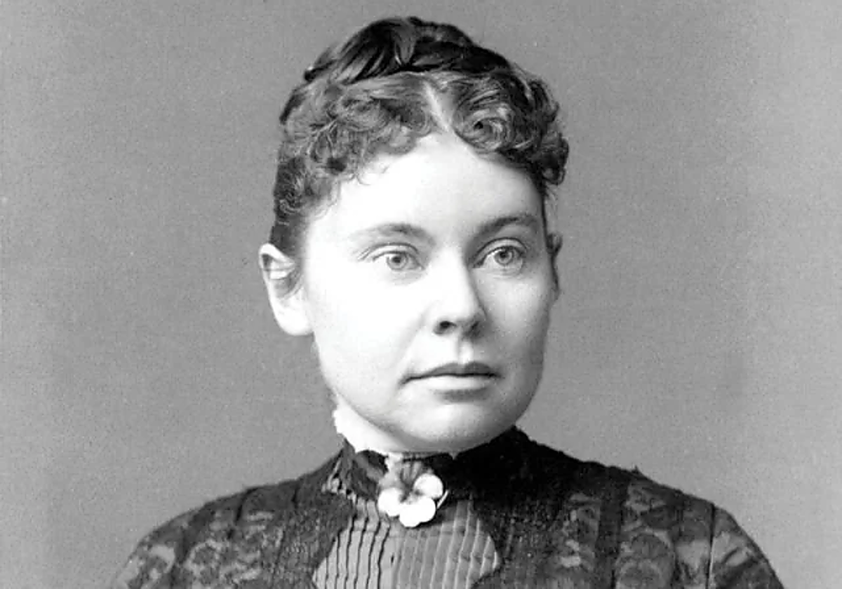 Retrato de Lizzie Borden.