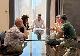 Reunión con la Directora General de Urbanismo.