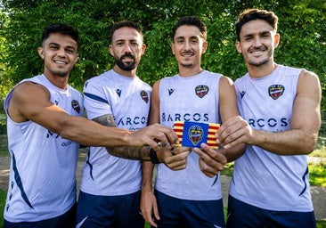Pablo Martínez, Morales, Brugué y Elgezabal, los nuevos capitanes del Levante