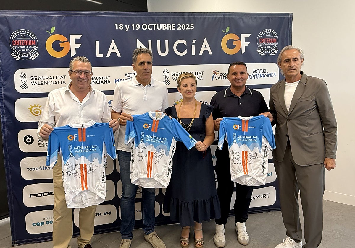 Miguel Induráin estuvo en la presentación.