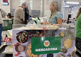 Supermercado Mercadona en Alicante.