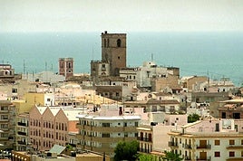 Vista de Xàbia desde el casco antiguo.